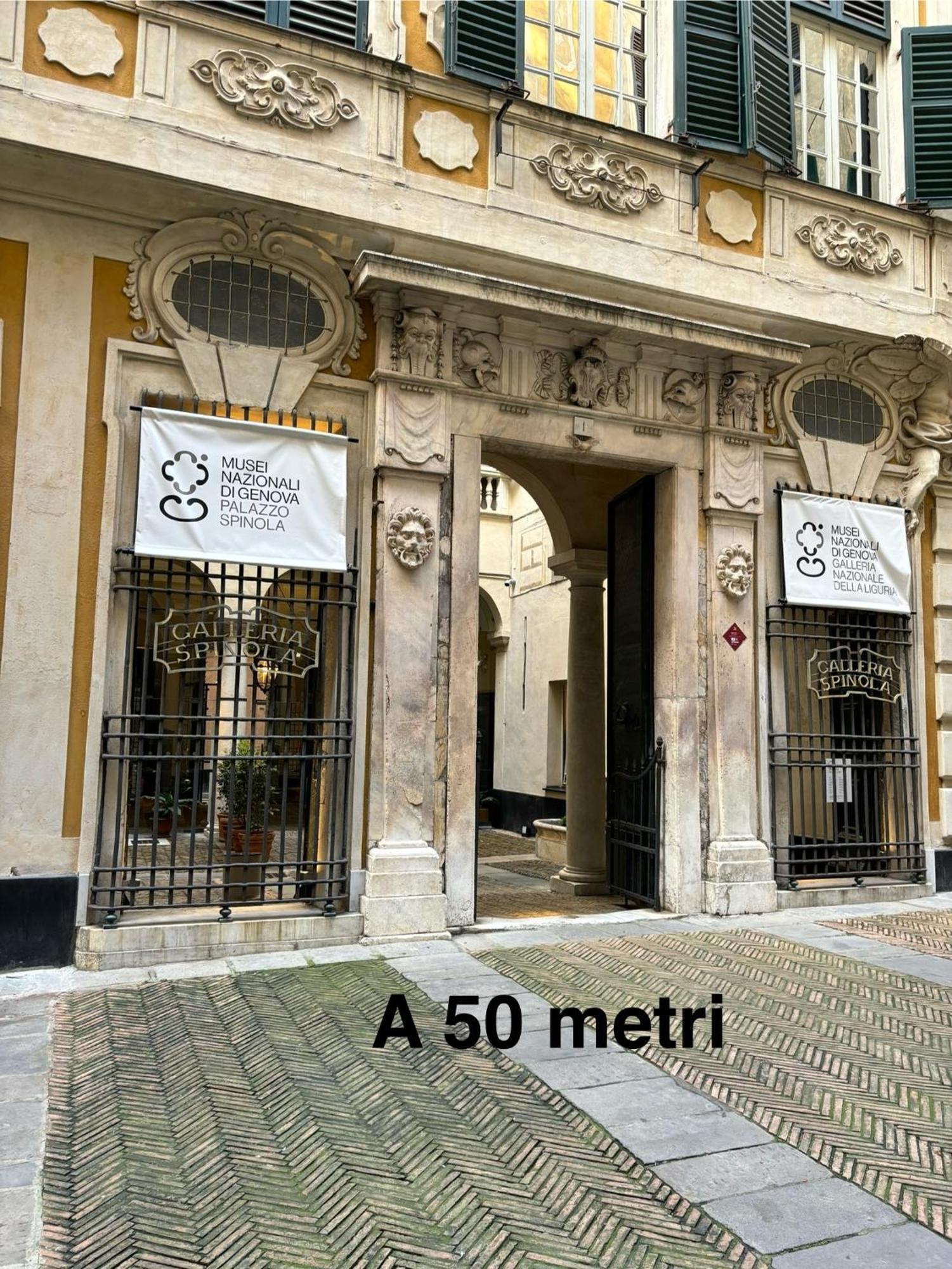 B&B Dormire Dai Grimaldi Genua Exterior foto