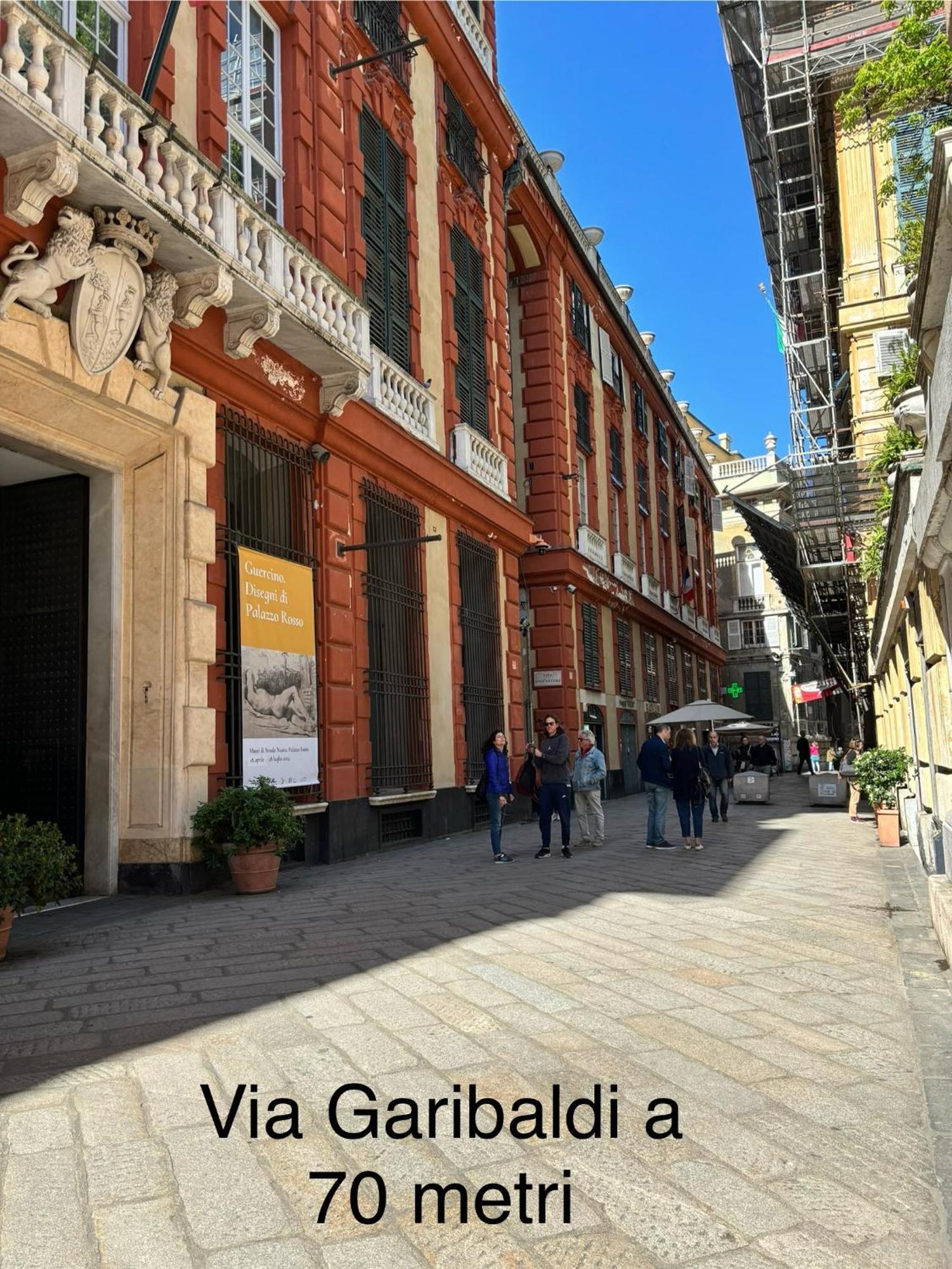 B&B Dormire Dai Grimaldi Genua Exterior foto